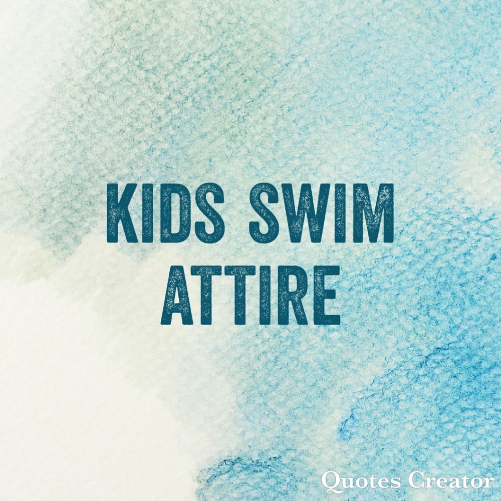 Kids Swimwear